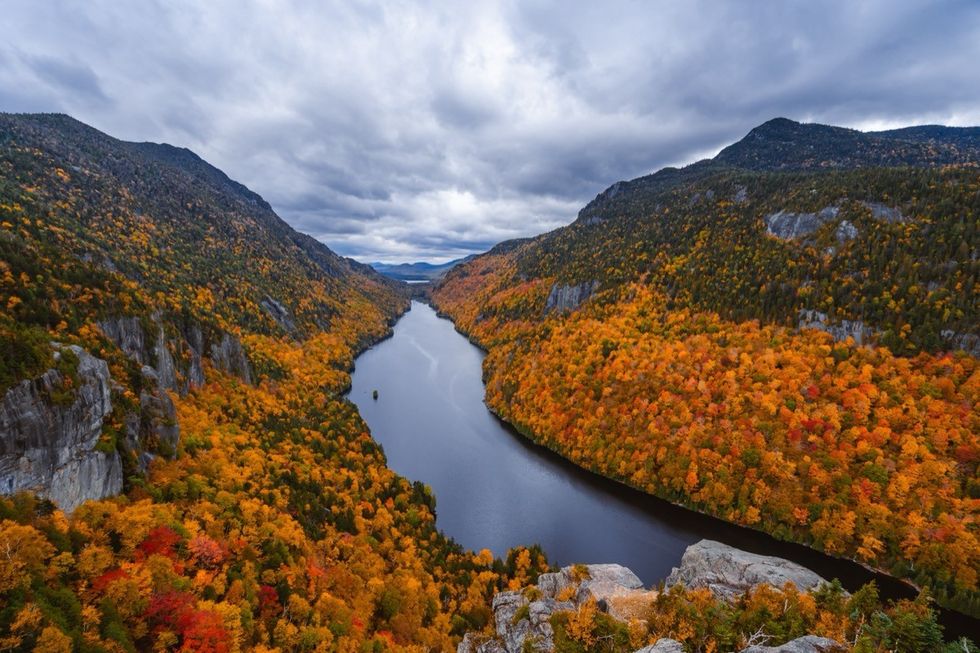 the adirondacks in fall