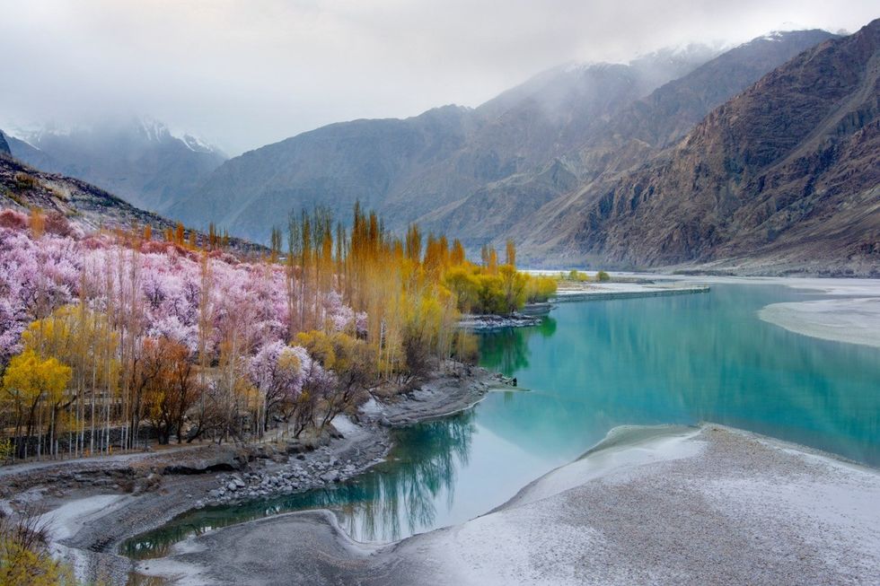 Gilgit-Baltistan, Pakistan in the summer