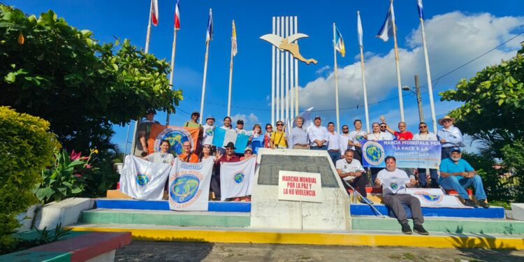 Third World March for Peace and Nonviolence arrives in Guatemala via Esquipulas