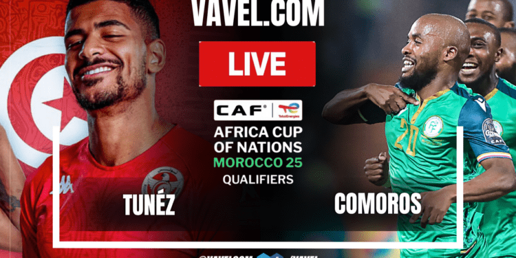 Tunisia vs Comoros LIVE Scores Updates, Stream Info and How to Watch African Cup of Nations Qualifiers Match | October 11, 2024