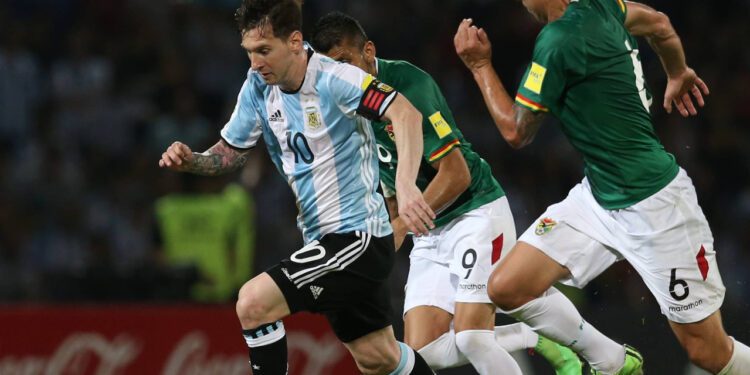 Lionel Messi's record vs. Bolivia