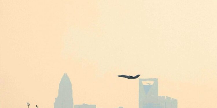 What new destinations have been added to the Charlotte airport in 2024? Take a look