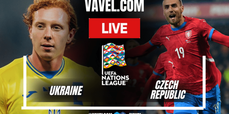 Highlights and goals of Ukraine vs Czech Republic in UEFA Nations League | October 14, 2024