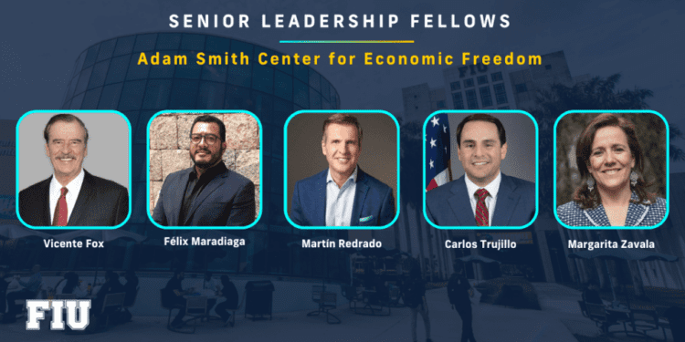 FIU’s Adam Smith Center names five distinguished global leaders to serve as Senior Leadership Fellows for fall