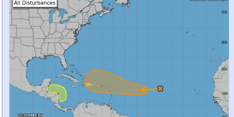 Potential Tropical Storm Nadine Update as Chances of Formation Get Higher