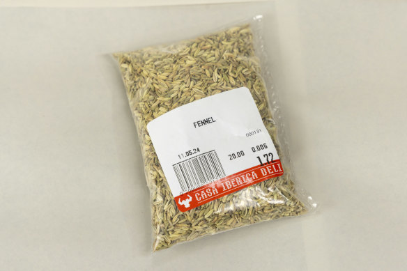 Fennel is a key spice in Peruvian cooking.