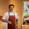 Executive chef Alejandro Saravia at his new restaurant, Morena.