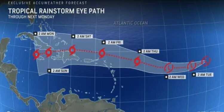 Tropical Storm Nadine? Two disturbances could be next named storm