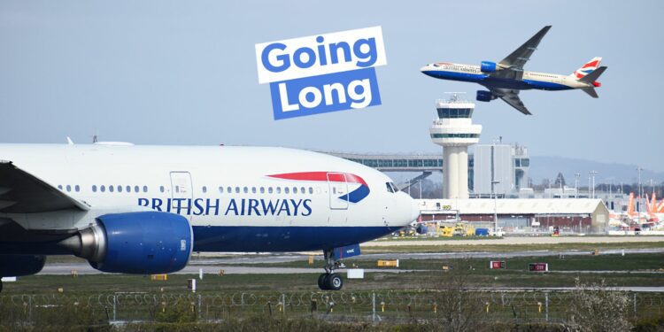 What Are British Airways' Longest Non-Stop Routes From London Gatwick Airport?