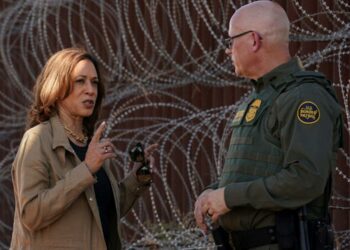 Four migrants apprehended at Mexico border for every minute Kamala Harris has been vice-president