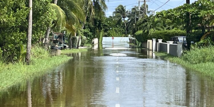 Weather services warns of possible flooding of low-lying areas