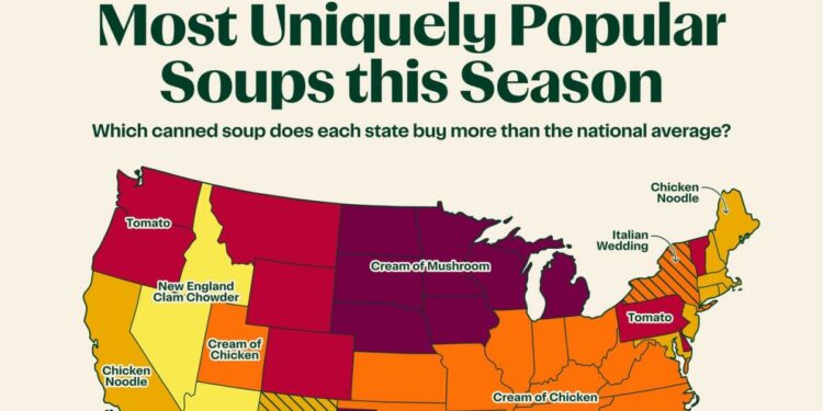 This Is the Most Popular Soup in the Country