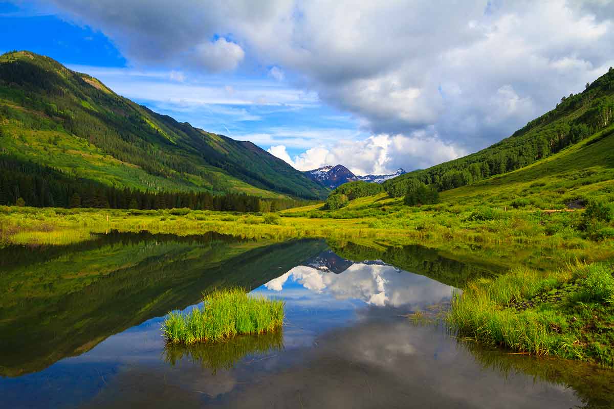 Slate River At Crested Butte, Colorado