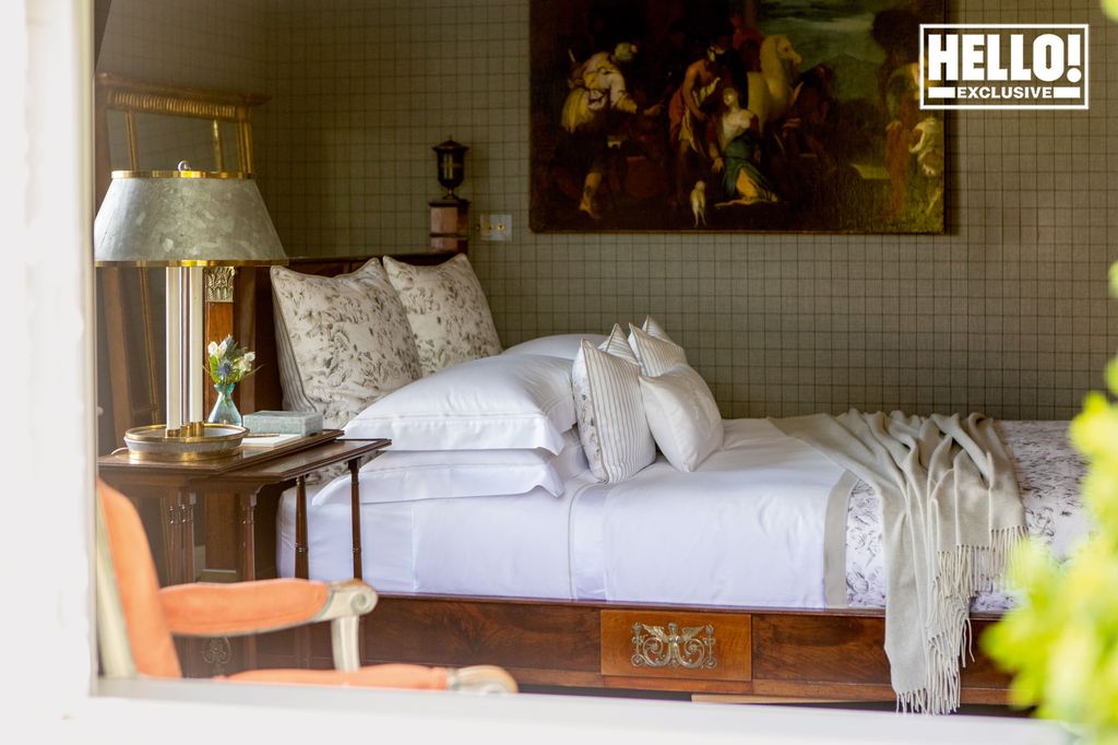 India Hicks' bedroom at Oxfordshire family home