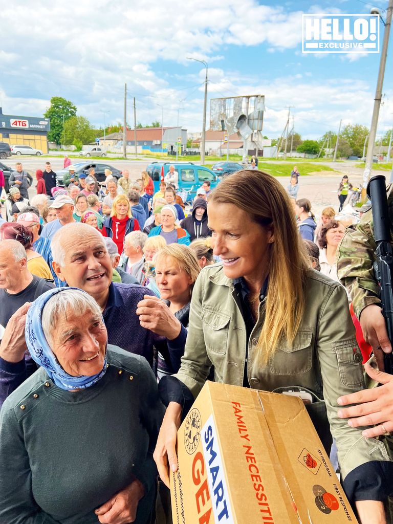 India Hicks doing charity work