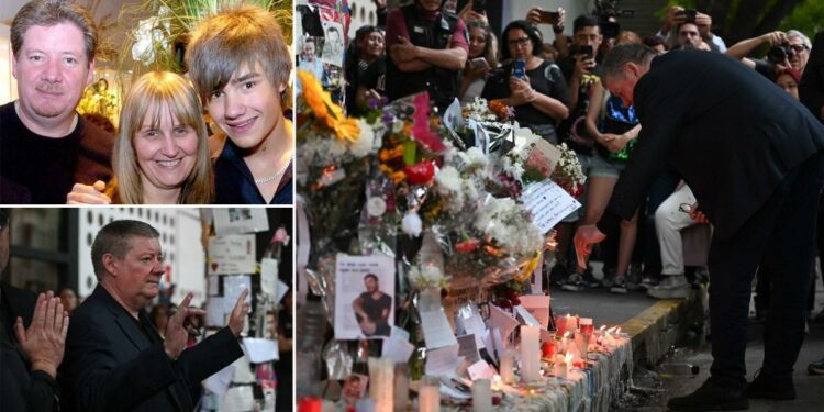 Liam Payne's dad joins fans in mourning as he arrives at vigil in Argentina