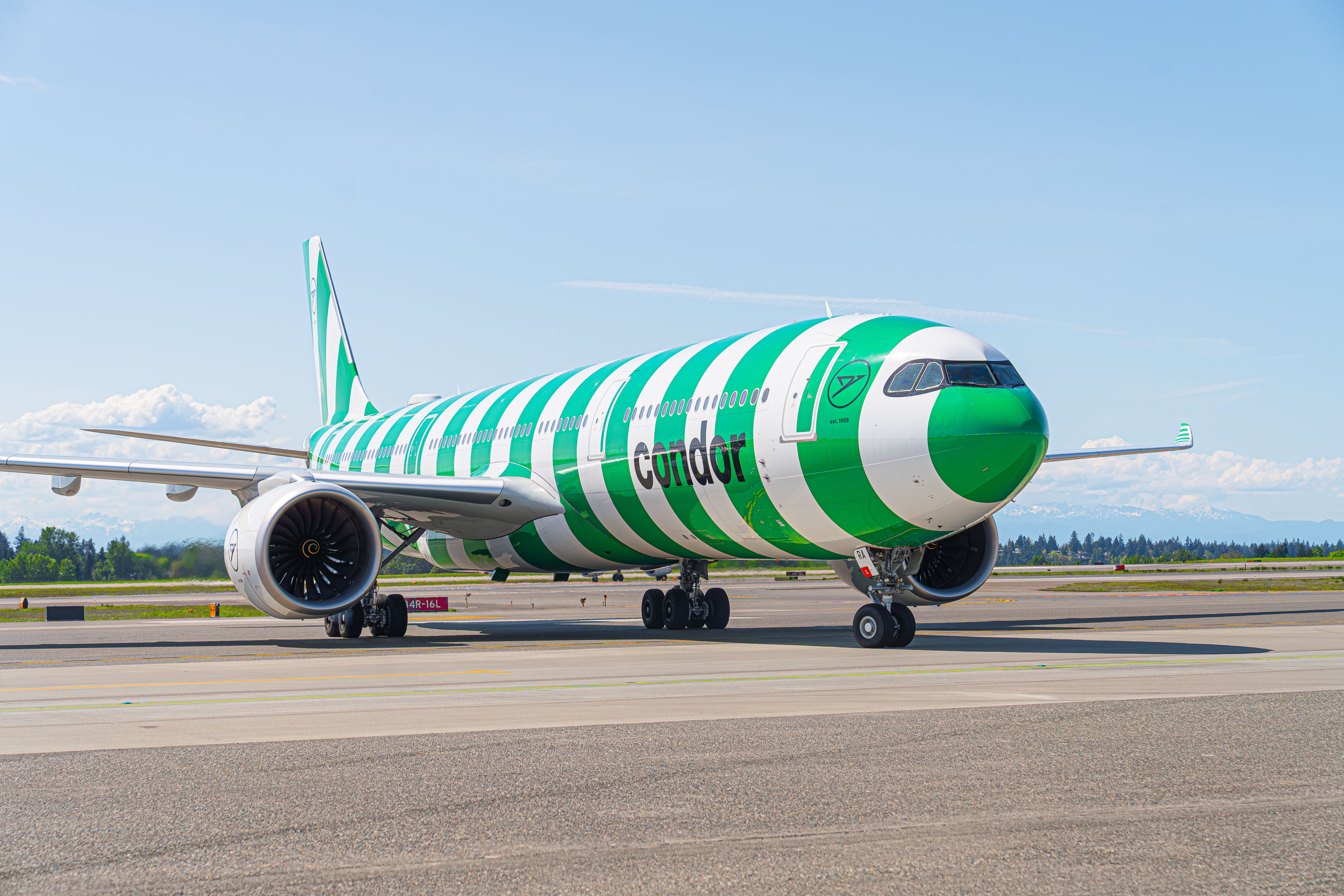 Condor Airlines Airbus A330neo taxiing SEA