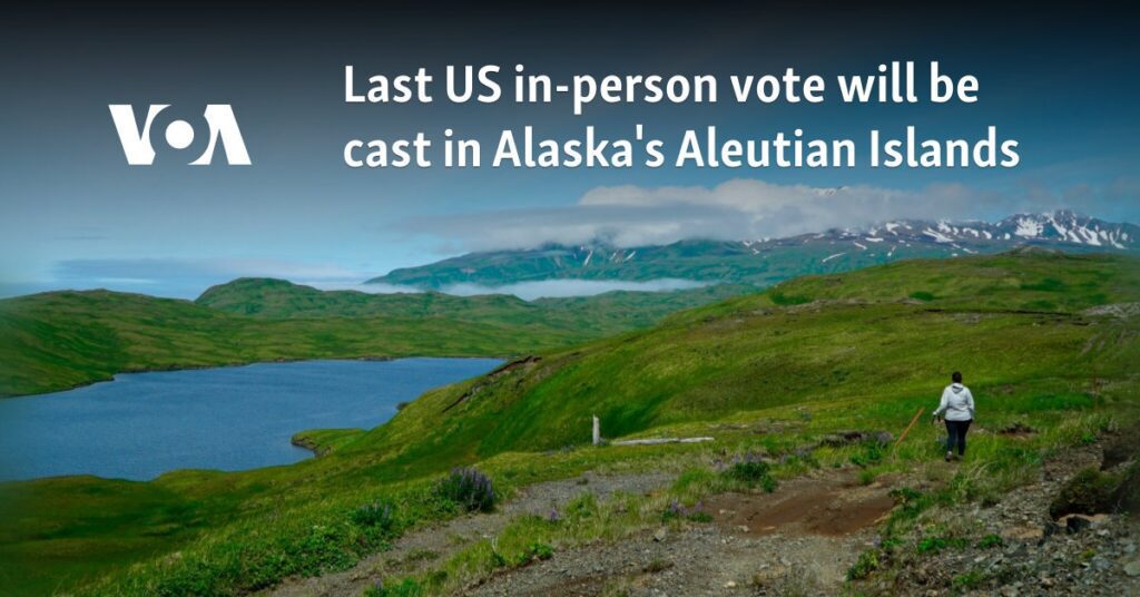 Last US in-person vote will be cast in Alaska's Aleutian Islands