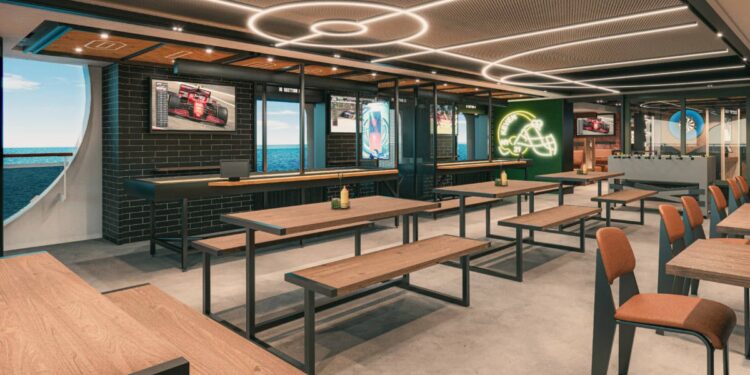 New Bar and Comedy Club Revealed for MSC's Giant New US-Based Ship