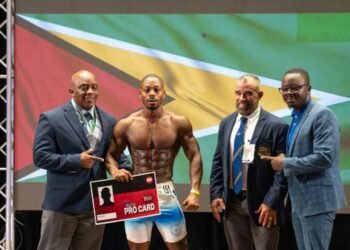 CAC bodybuilding championship... Emmerson Campbell picks up pro-card as Guyana top points table