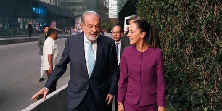 Carlos Slim says Sheinbaum will boost investment in Mexico