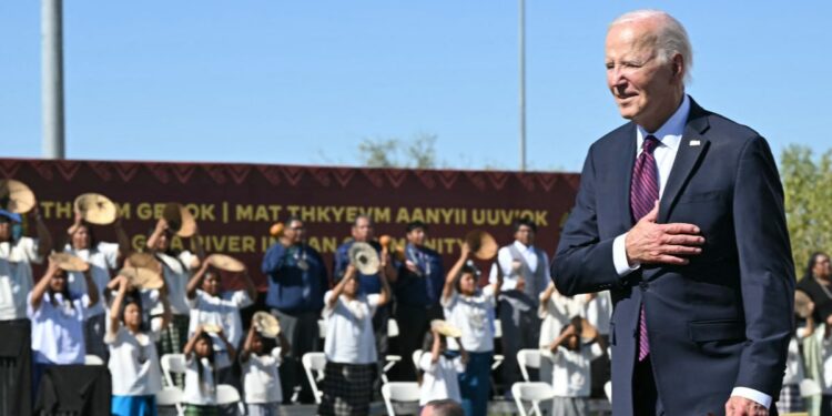 Biden apologizes for forced Native American boarding school policy that caused abuse and deaths of children