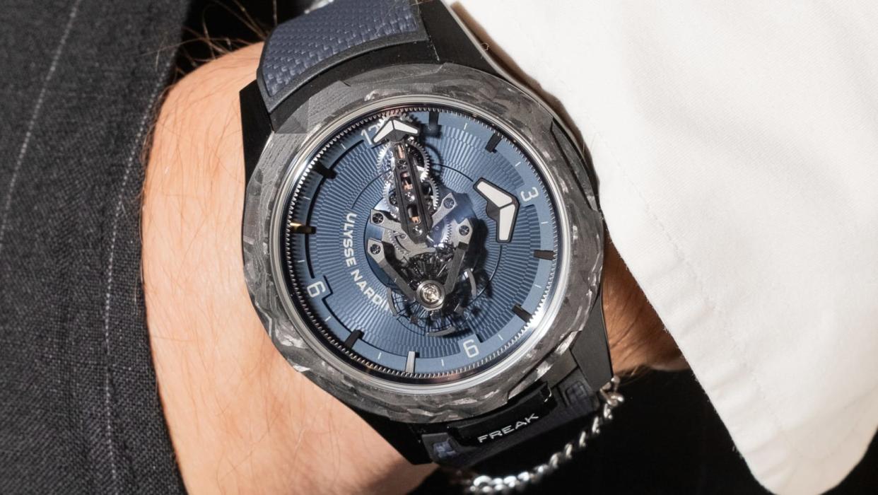 The Ulysse Nardin Freak One Navy Blue (credit: WatchTime)