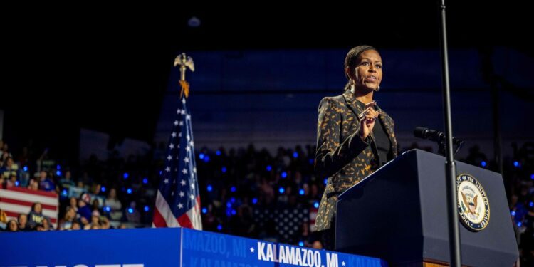 Michelle Obama warns women's lives would be at risk if Trump returns to WH, urges voters to ‘Take our lives seriously’
