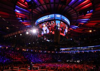Trump Turns Madison Square Garden Red as Tens of Thousands Swarm the City for Campaign Rally