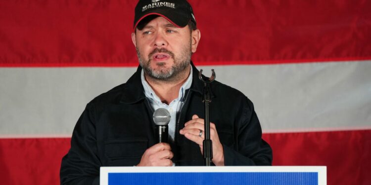 Ruben Gallego barnstorms Arizona's red counties, looking for votes