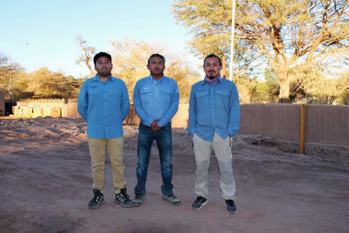 Members of the Council of Atacameño Peoples' Environmental Unit. 