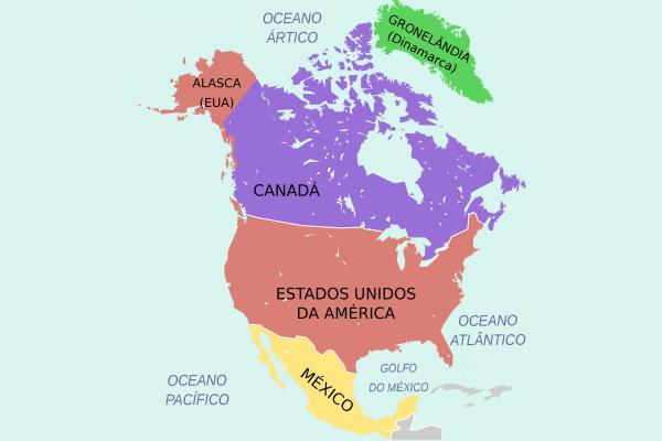 Lista de países y capitales de América - América del Norte 