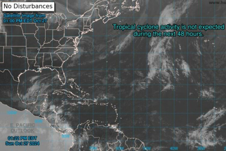 Tropical storm conditions right as hurricane season enters final month