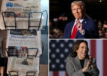 USA Today and 200 other Gannett-owned newspapers not endorsing presidential candidate