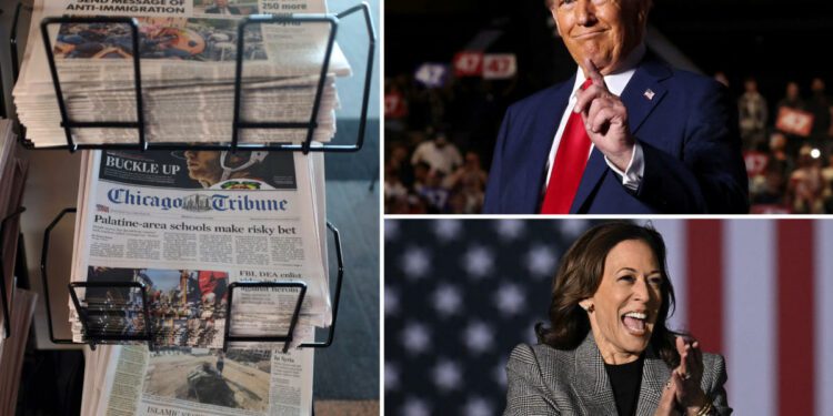 USA Today and 200 other Gannett-owned newspapers not endorsing presidential candidate