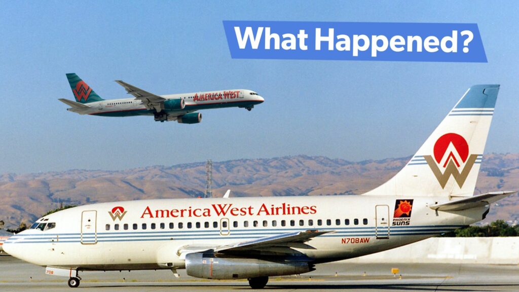 How & Why America West Airlines Stopped Flying