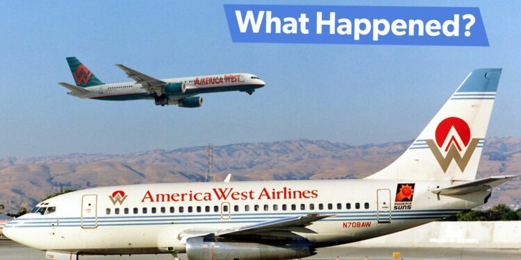 How & Why America West Airlines Stopped Flying