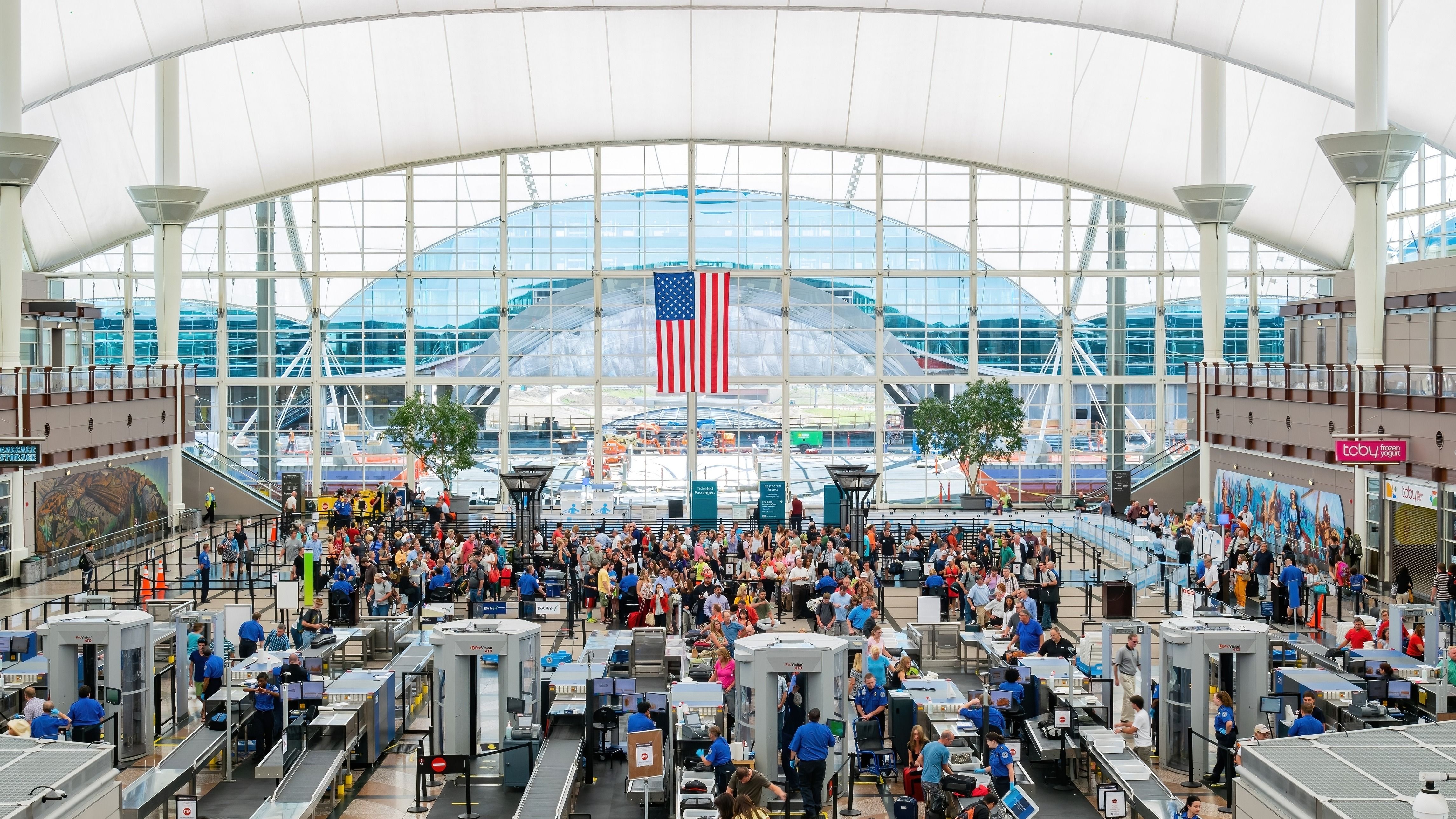 Airport security screening