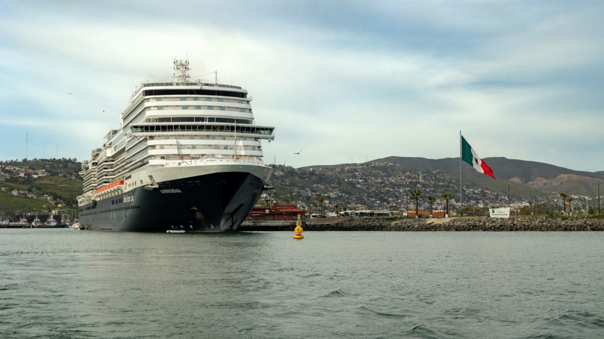 Cruise Ship in Ensenada