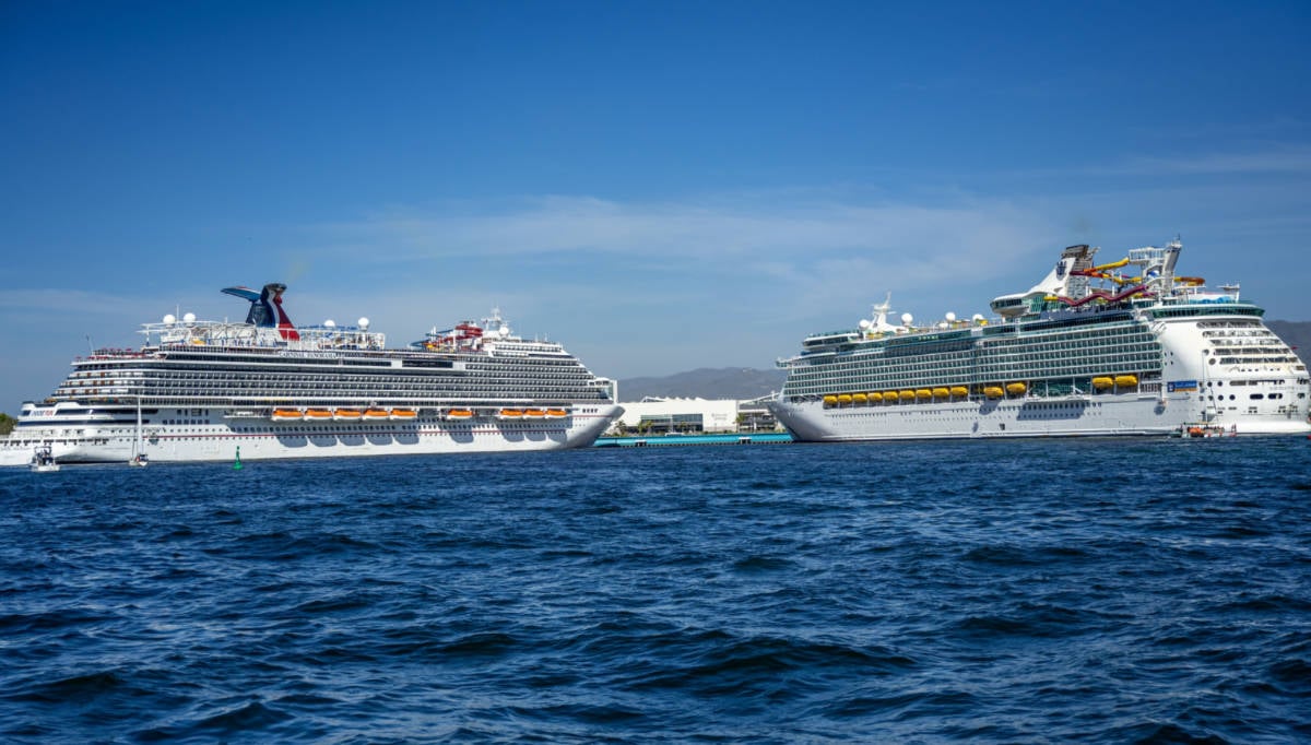 Cruise Ships Docked in Cabo San Lucas, Mexico