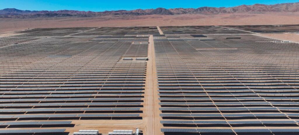 Solar-plus-storage project in Antofagasta, Chile