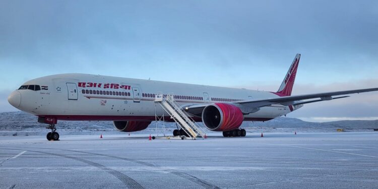 Air India flight diverts to Nunavut's Iqaluit airport
