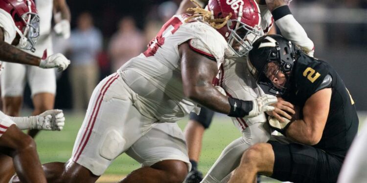 Alabama football plummets in USA TODAY Sports Re-Rank after loss