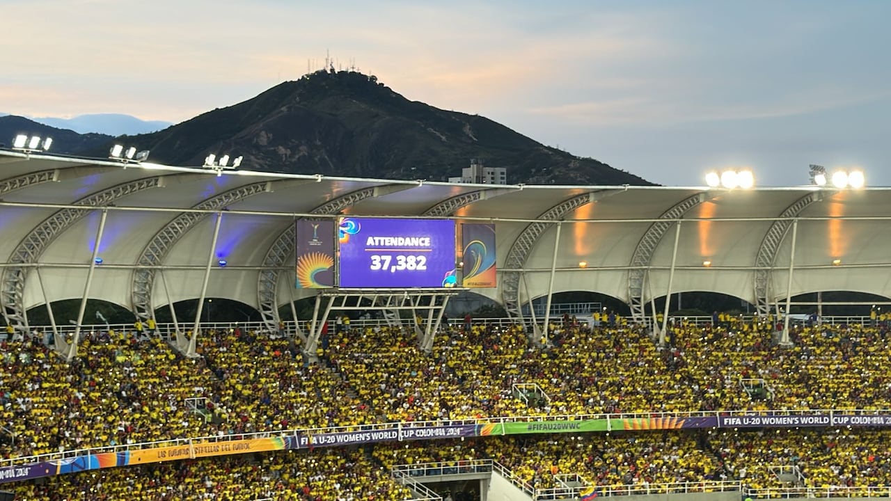 Record de asistencia al Mundial de Fútbol Femenino Sub-20 en Cali.