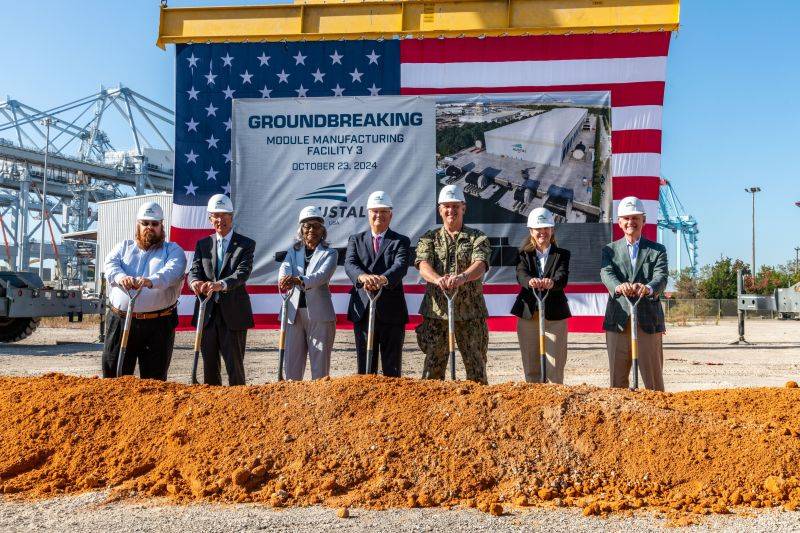 Austal USA Breaks Ground On New Manufacturing Facility