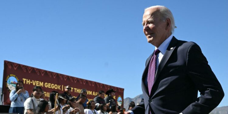 Biden delivers "long overdue" apology in Arizona for Indian boarding school atrocities