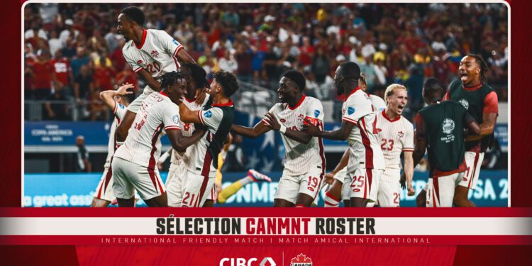 CANMNT roster announced for October friendly against Panama in Toronto 
