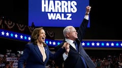 Tim Walz ha compartido su primer discurso tras convertirse en compañero de fórmula de Kamala Harris. Esto es lo que ha dicho.