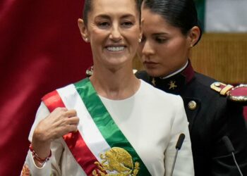 Claudia Sheinbaum sworn in as 1st female president of Mexico