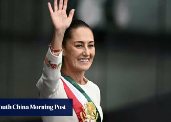 Claudia Sheinbaum sworn in as Mexico’s first female president, vows ‘it is time for women’